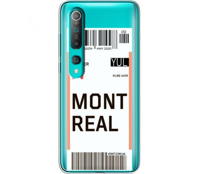 Силіконовий чохол BoxFace Xiaomi Mi 10 Ticket Monreal (39445-cc87)