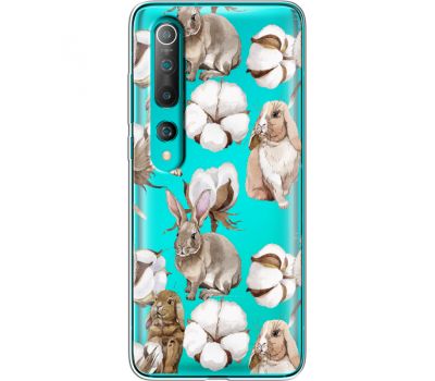 Силіконовий чохол BoxFace Xiaomi Mi 10 Cotton and Rabbits (39445-cc49)