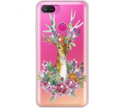 Силіконовий чохол BoxFace Xiaomi Mi 8 Lite Deer with flowers (935667-rs5)