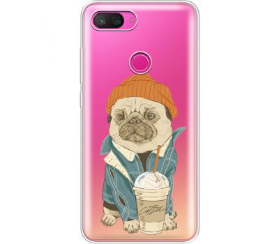 Силіконовий чохол BoxFace Xiaomi Mi 8 Lite Dog Coffeeman (35667-cc70)