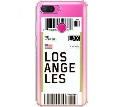 Силіконовий чохол BoxFace Xiaomi Mi 8 Lite Ticket Los Angeles (35667-cc85)