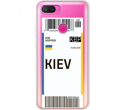 Силіконовий чохол BoxFace Xiaomi Mi 8 Lite Ticket Kiev (35667-cc88)