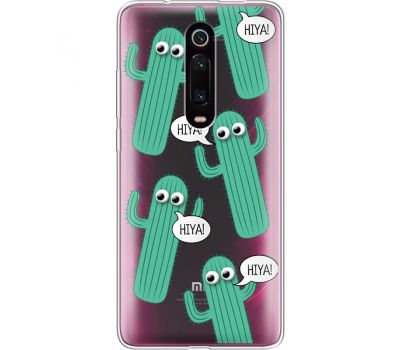 Силіконовий чохол BoxFace Xiaomi Mi 9T / Mi 9T Pro с 3D-глазками HIYA (37377-cc72)