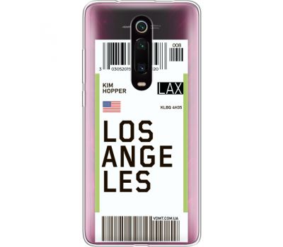 Силіконовий чохол BoxFace Xiaomi Mi 9T / Mi 9T Pro Ticket Los Angeles (37377-cc85)