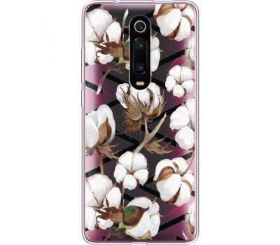 Силіконовий чохол BoxFace Xiaomi Mi 9T / Mi 9T Pro Cotton flowers (37377-cc50)