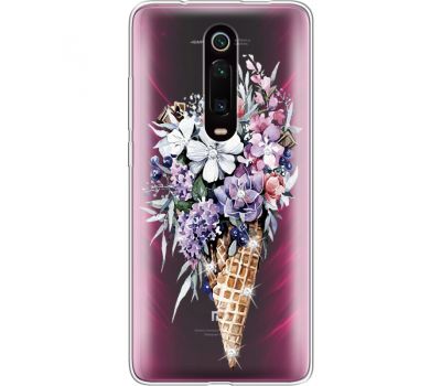 Силіконовий чохол BoxFace Xiaomi Mi 9T / Mi 9T Pro Ice Cream Flowers (937377-rs17)