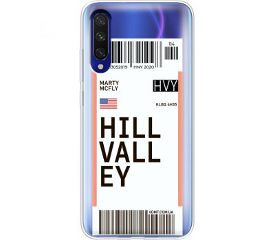 Силіконовий чохол BoxFace Xiaomi Mi A3 Ticket Hill Valley (37628-cc94)