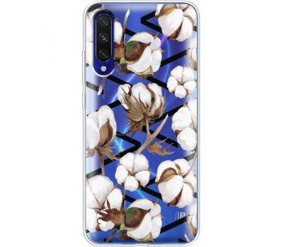 Силіконовий чохол BoxFace Xiaomi Mi A3 Cotton flowers (37628-cc50)