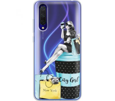Силіконовий чохол BoxFace Xiaomi Mi 9 Lite City Girl (38312-cc56)