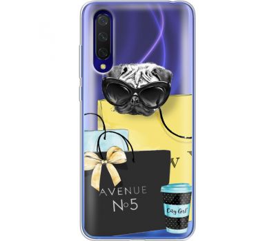 Силіконовий чохол BoxFace Xiaomi Mi 9 Lite Fashion Pug (38312-cc55)