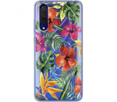 Силіконовий чохол BoxFace Xiaomi Mi 9 Lite Tropical Flowers (38312-cc43)