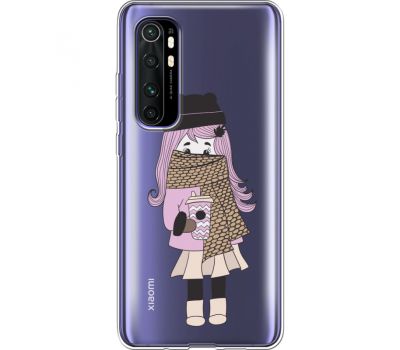 Силіконовий чохол BoxFace Xiaomi Mi Note 10 Lite Winter Morning Girl (39812-cc61)