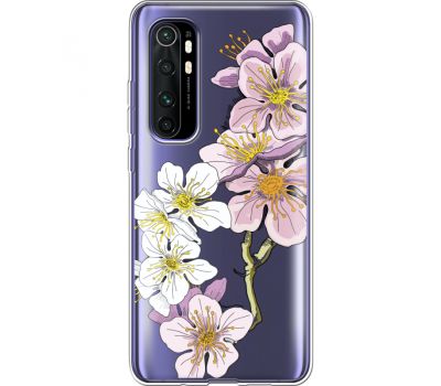 Силіконовий чохол BoxFace Xiaomi Mi Note 10 Lite Cherry Blossom (39812-cc4)