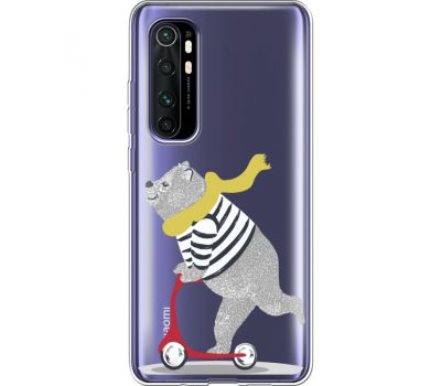 Силіконовий чохол BoxFace Xiaomi Mi Note 10 Lite Happy Bear (39812-cc10)