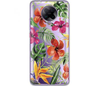 Силіконовий чохол BoxFace Xiaomi Poco F2 Pro Tropical Flowers (40089-cc43)