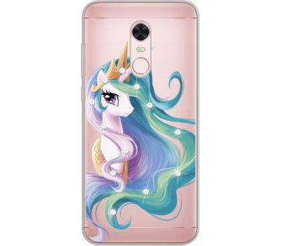 Силіконовий чохол BoxFace Xiaomi Redmi 5 Plus Unicorn Queen (934969-rs3)