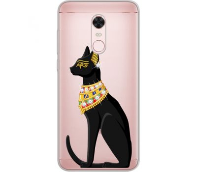 Силіконовий чохол BoxFace Xiaomi Redmi 5 Plus Egipet Cat (934969-rs8)