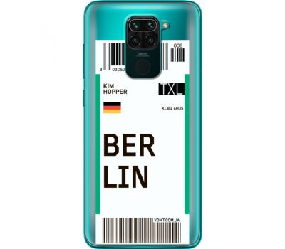 Силіконовий чохол BoxFace Xiaomi Redmi 10X Ticket Berrlin (40367-cc80)