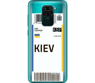Силіконовий чохол BoxFace Xiaomi Redmi 10X Ticket Kiev (40367-cc88)