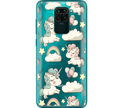 Силіконовий чохол BoxFace Xiaomi Redmi 10X Unicorns (40367-cc2)