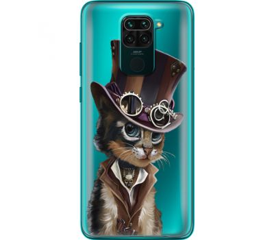 Силіконовий чохол BoxFace Xiaomi Redmi 10X Steampunk Cat (40367-cc39)