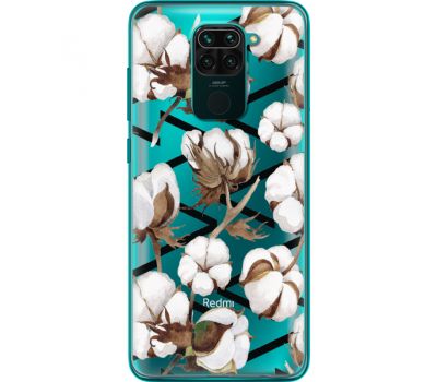 Силіконовий чохол BoxFace Xiaomi Redmi 10X Cotton flowers (40367-cc50)