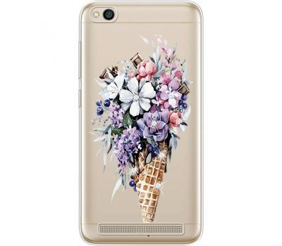 Силіконовий чохол BoxFace Xiaomi Redmi 5A Ice Cream Flowers (935028-rs17)