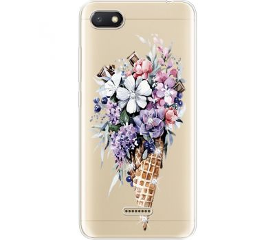 Силіконовий чохол BoxFace Xiaomi Redmi 6A Ice Cream Flowers (935030-rs17)