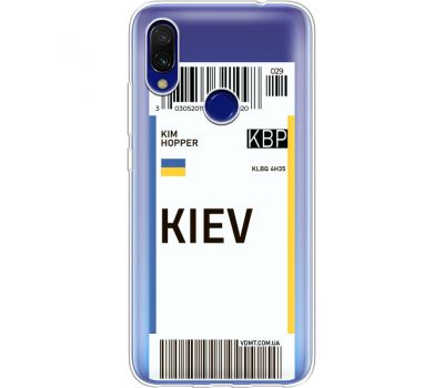Силіконовий чохол BoxFace Xiaomi Redmi 7 Ticket Kiev (36509-cc88)