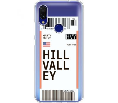 Силіконовий чохол BoxFace Xiaomi Redmi 7 Ticket Hill Valley (36509-cc94)