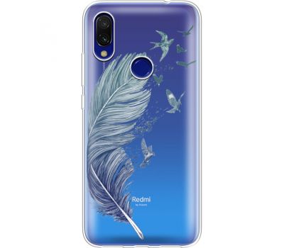 Силіконовий чохол BoxFace Xiaomi Redmi 7 Feather (36509-cc38)