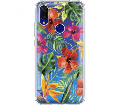 Силіконовий чохол BoxFace Xiaomi Redmi 7 Tropical Flowers (36509-cc43)