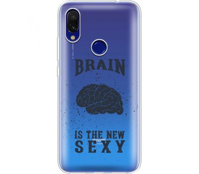 Силіконовий чохол BoxFace Xiaomi Redmi 7 Sexy Brain (36509-cc47)