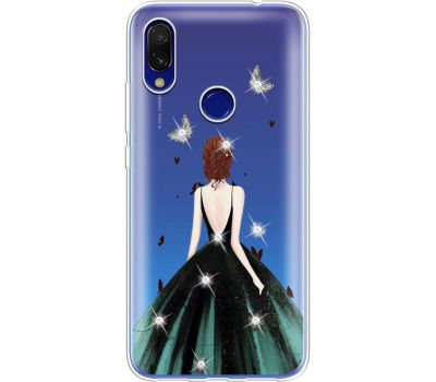 Силіконовий чохол BoxFace Xiaomi Redmi 7 Girl in the green dress (936509-rs13)