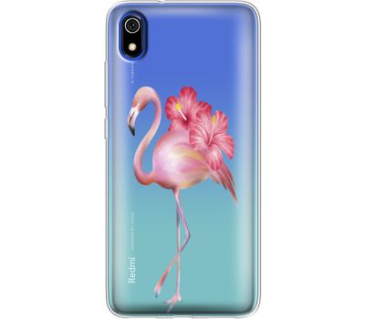 Силіконовий чохол BoxFace Xiaomi Redmi 7A Floral Flamingo (37404-cc12)