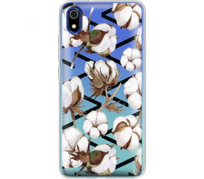 Силіконовий чохол BoxFace Xiaomi Redmi 7A Cotton flowers (37404-cc50)
