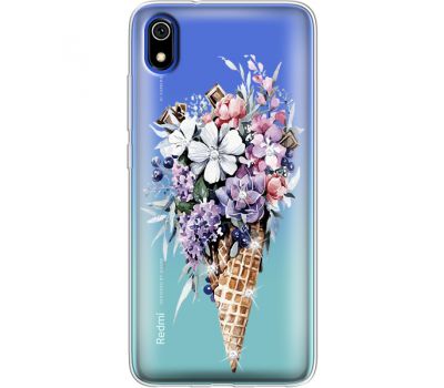 Силіконовий чохол BoxFace Xiaomi Redmi 7A Ice Cream Flowers (937404-rs17)