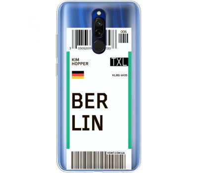 Силіконовий чохол BoxFace Xiaomi Redmi 8 Ticket Berrlin (38412-cc80)
