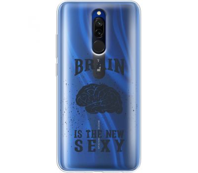 Силіконовий чохол BoxFace Xiaomi Redmi 8 Sexy Brain (38412-cc47)