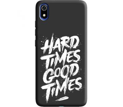 Силіконовий чохол BoxFace Xiaomi Redmi 7A hard times good times (38652-bk72)