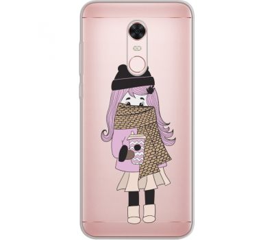 Силіконовий чохол BoxFace Xiaomi Redmi 5 Plus Winter Morning Girl (34969-cc61)