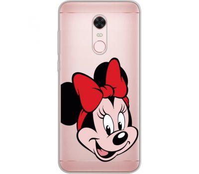 Силіконовий чохол BoxFace Xiaomi Redmi 5 Plus Minnie Mouse (34969-cc19)