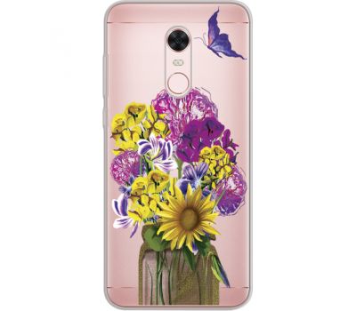 Силіконовий чохол BoxFace Xiaomi Redmi 5 Plus My Bouquet (34969-cc20)