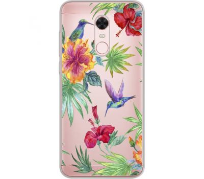 Силіконовий чохол BoxFace Xiaomi Redmi 5 Plus Tropical (34969-cc25)