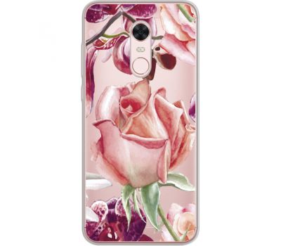 Силіконовий чохол BoxFace Xiaomi Redmi 5 Plus Rose (34969-cc27)