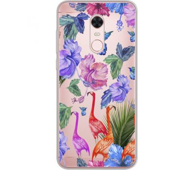 Силіконовий чохол BoxFace Xiaomi Redmi 5 Plus Flamingo (34969-cc40)