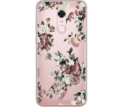 Силіконовий чохол BoxFace Xiaomi Redmi 5 Plus Roses (34969-cc41)