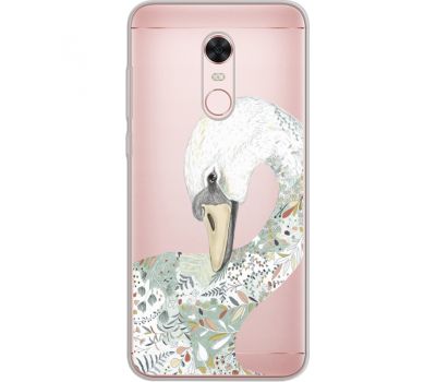 Силіконовий чохол BoxFace Xiaomi Redmi 5 Plus Swan (34969-cc24)