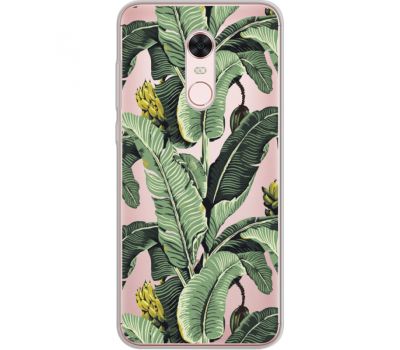 Силіконовий чохол BoxFace Xiaomi Redmi 5 Plus Banana Leaves (34969-cc28)