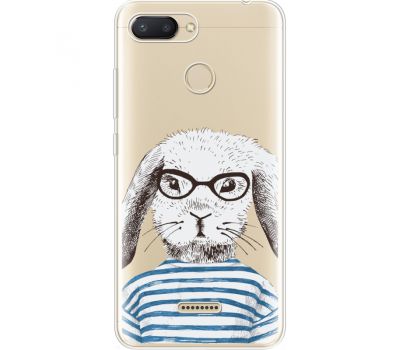 Силіконовий чохол BoxFace Xiaomi Redmi 6 MR. Rabbit (35029-cc71)